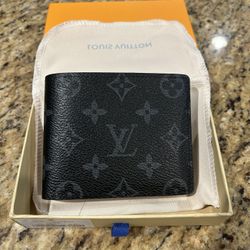 Louis Vuitton Black bifold wallet