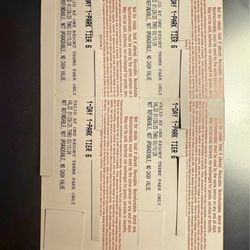 (4) Disneyland Park One Day One Park Tier 6 Tickets - Valid through March 2026