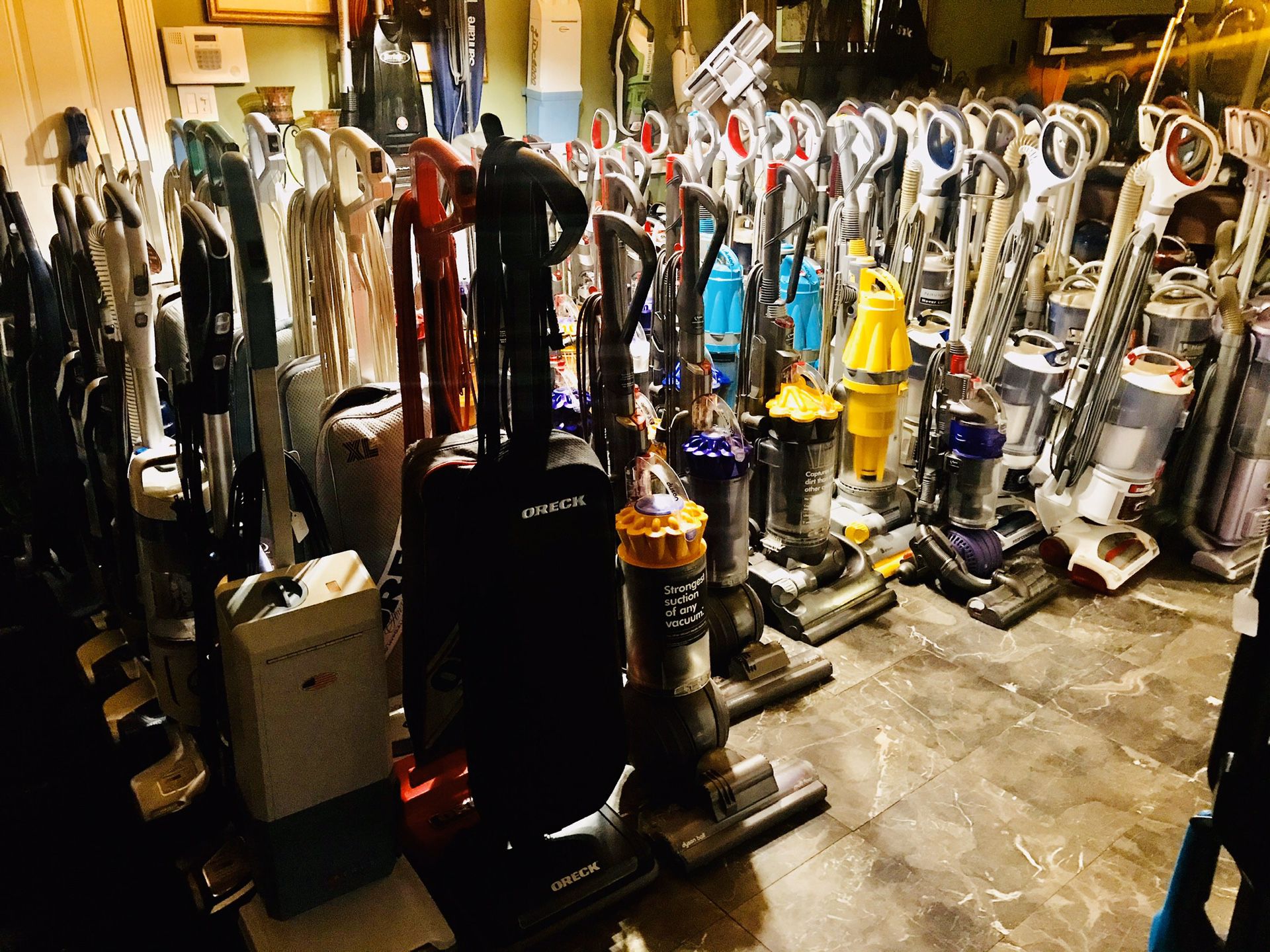 Reconditioned Name Brand Vacuum Cleaners
