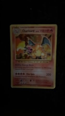Holographic charizard