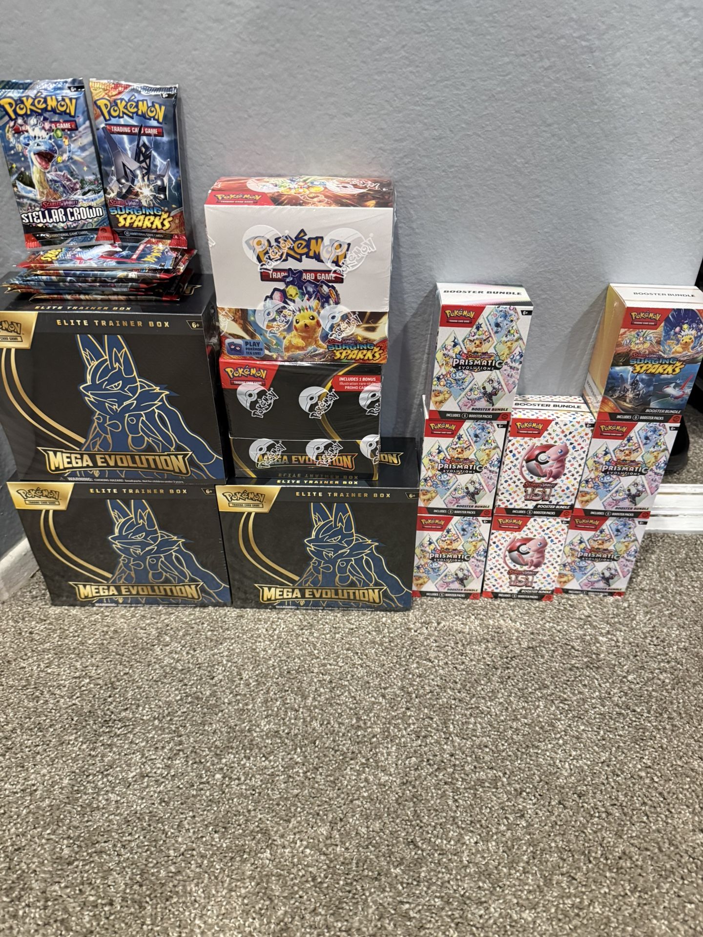 Pokemon Trading Card Game - Assorted Product (Scarlet & Violet, Mega Evolutions)