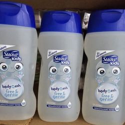 3 Suave Kids Body Wash 