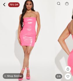 Pink Mini Dress/ Fashion Nova 