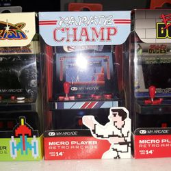 Set Of 3 Mini Arcade Games