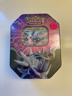 Azure legends Dialga ex tin new pokemon