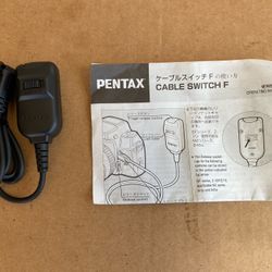 PENTAX Câble Switch F