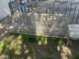 Metal Bench