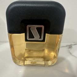 Vintage Avon Black Suede Mens Cologne 