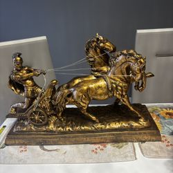 Cavalry Horse Statue 