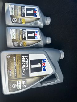 Mobile oil brand new（i bought wrong ones for my car）