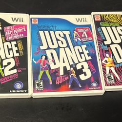 Wii Just Dance 2 3 And 4