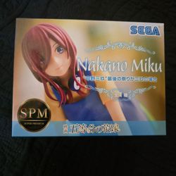 Brand New! The Quintessential Quintuplets The Movie – SPM Figure – Miku Nakano (The Last Festival - Miku's Side)