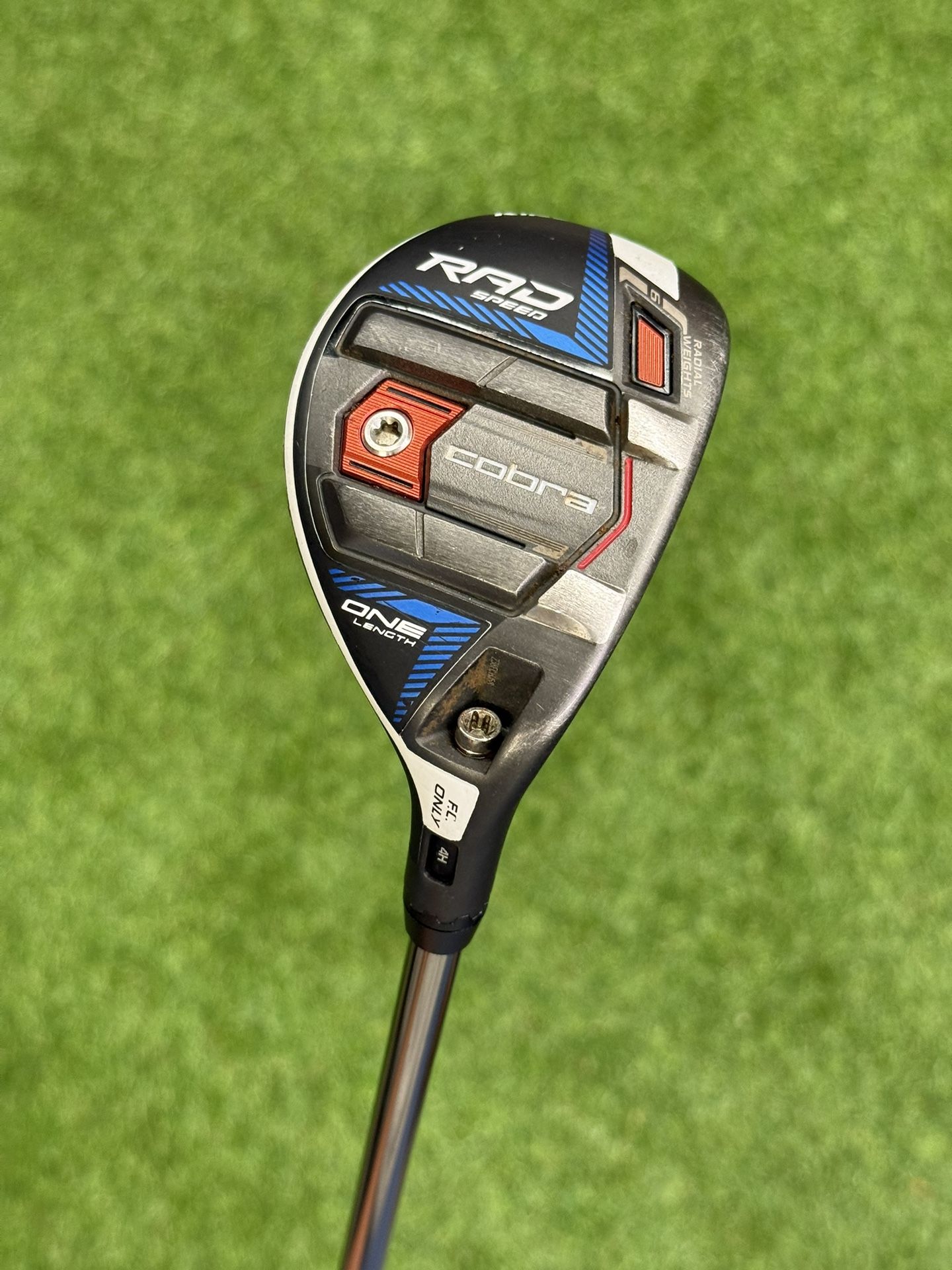 Cobra King RADSpeed 4/5 Hybrid | Recoil ESX 480 F4 | RH 37” | Golf Pride Tour V