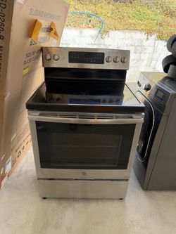 GE Electric Stove LG electric dryer
