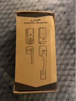 Front Entry Handleset with Lever