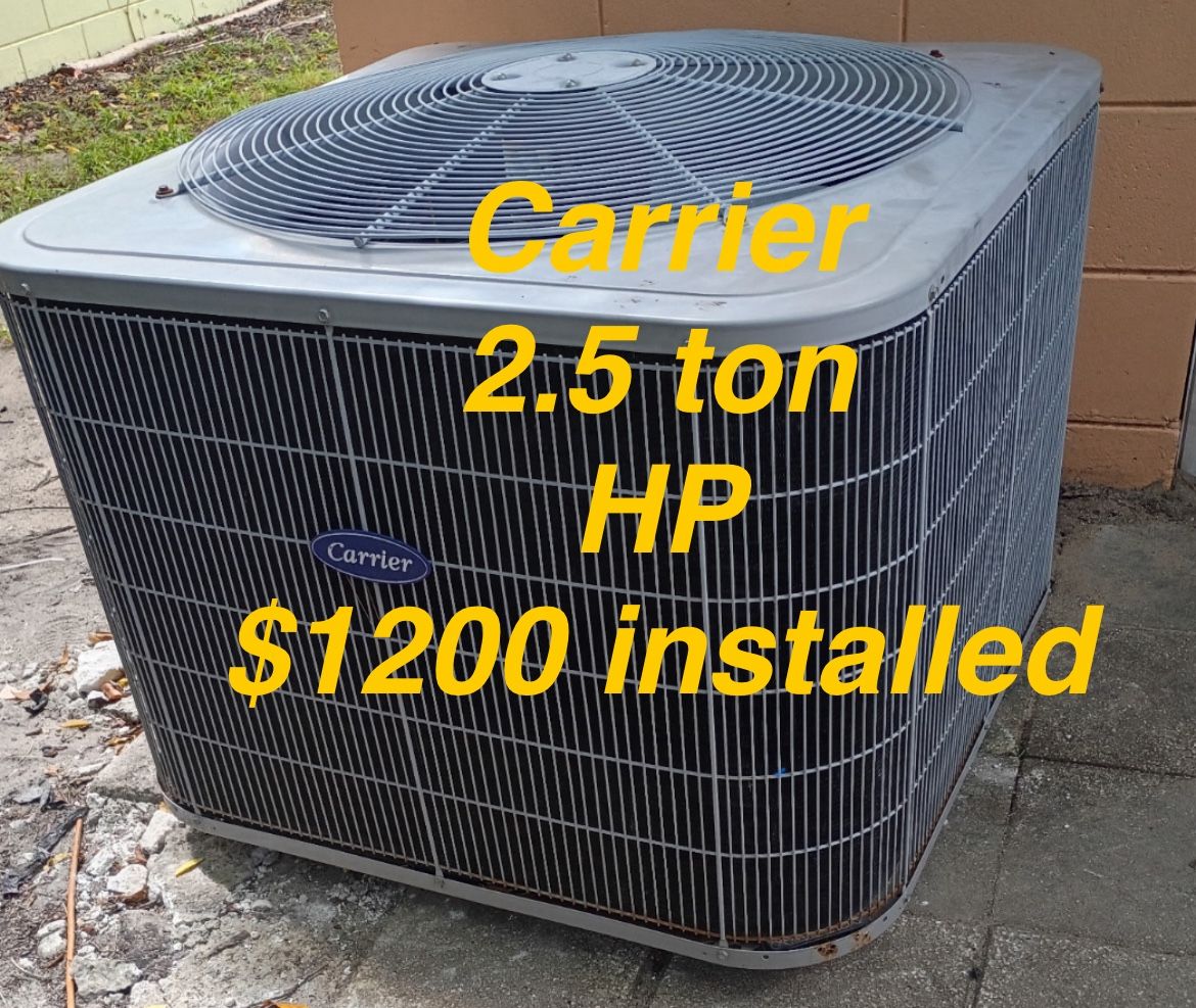 Carrier Ac Unit 2.5 Ton condenser
