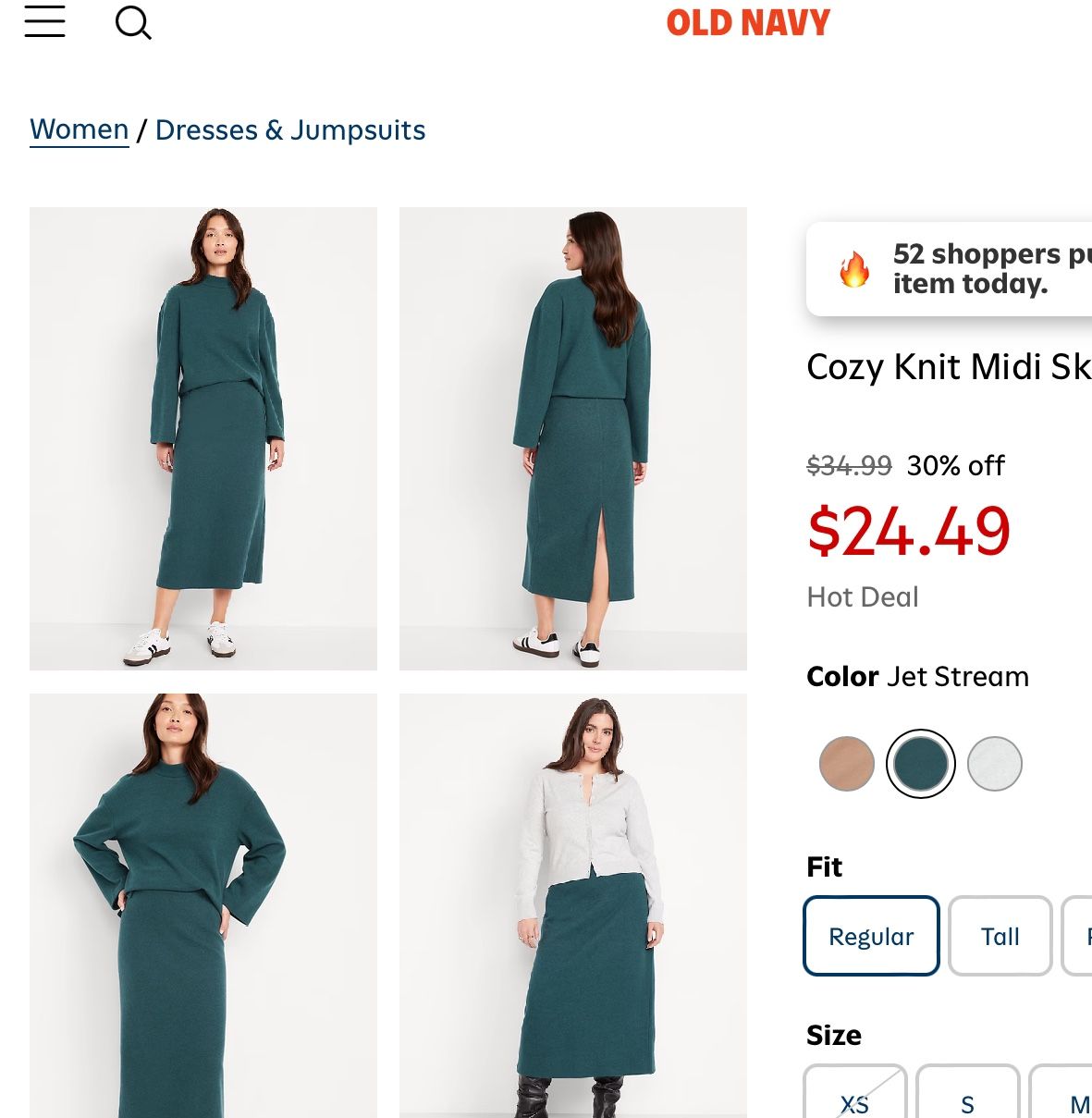 Holiday Women Skirt ( Small Petite)