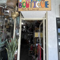 Vintage Boutique Store 