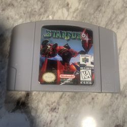 Star Fox 64 For Nintendo 64 N64