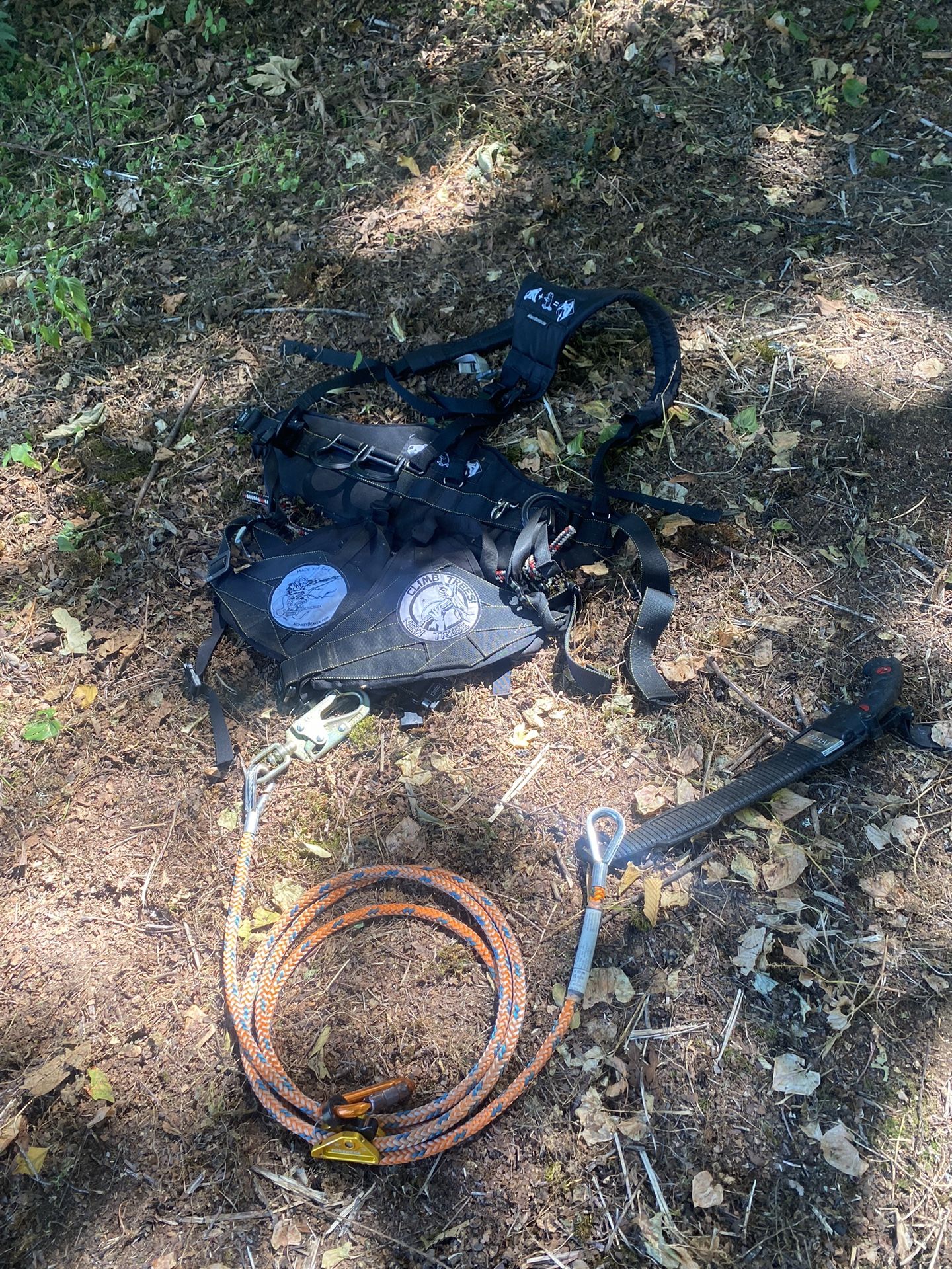 Monkey Beaver Climbing Saddle Setup