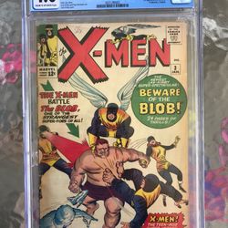 X-Men #3 (1964) CGC 4.0 — 1st The Blob (Fred Dukes); Stan Lee and Jack Kirby 
