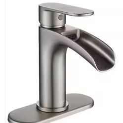 3 New Brushed Nickel Bathroom Faucets