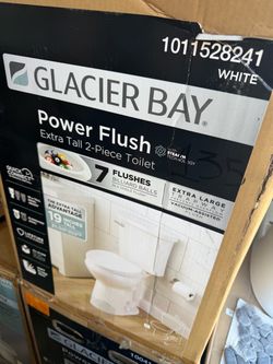 brand new tall toilet 19 in elongated $135