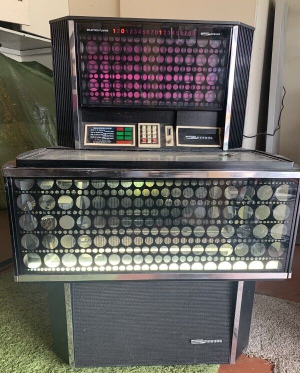Seeburg SPS160 Olympian Vintage Jukebox Machine 1972 Purple
