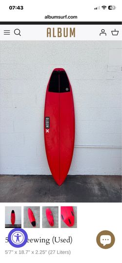 Album surfboard-Freewing