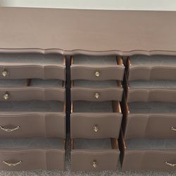 Restored Solid Wood Dresser