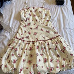 S Floral mini dress new