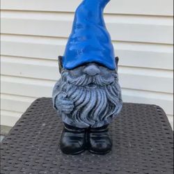 The Blue Gnome Statue