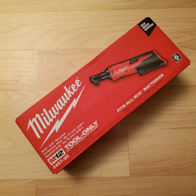 Milwaukee M12 Power Ratchet, NEW, LOCATED IN MIRA MESA 92126