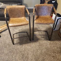 Leather Counter Stools
