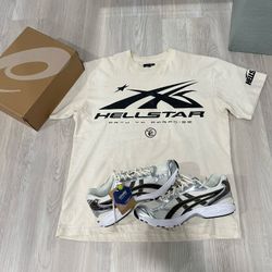 Hellstar & Silver Cream Asics Kayano 14 