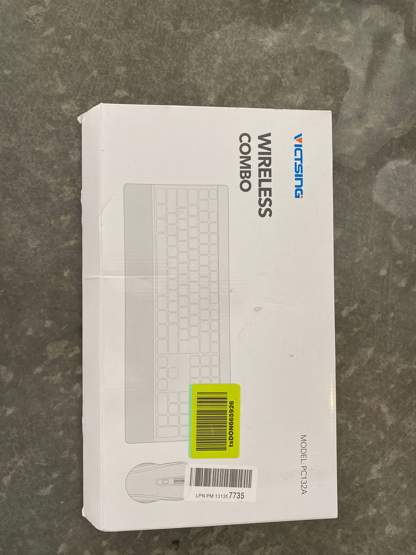 Wireless keyboard with mouse