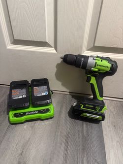 DRILL GREEN WORKS DRILL
