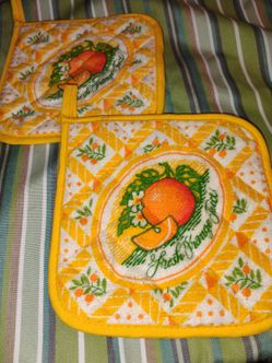 Vintage Potholders