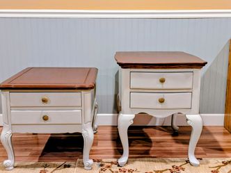 Vintage French Provincial Accent Tables