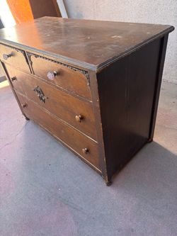 Antique Wood Dresser