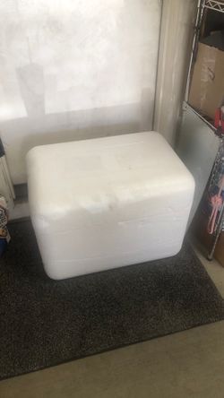 Styrofoam Cooler Box