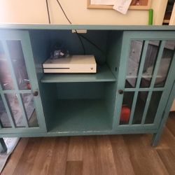 Turquoise Cabinet