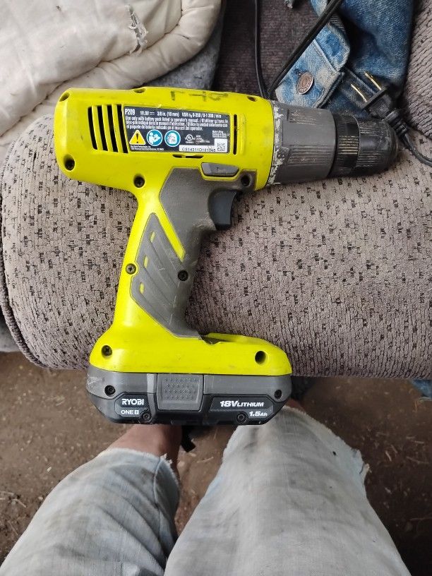 Ryobi Cordless Drill 18 Volt