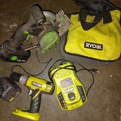 Ryobi 18 volt drill