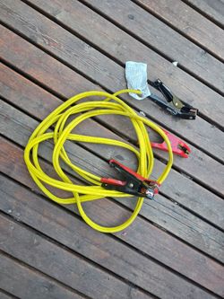 16 INCH COMMERCIAL HEAVY DUTY 6 GAUGE JUMPER CABLES