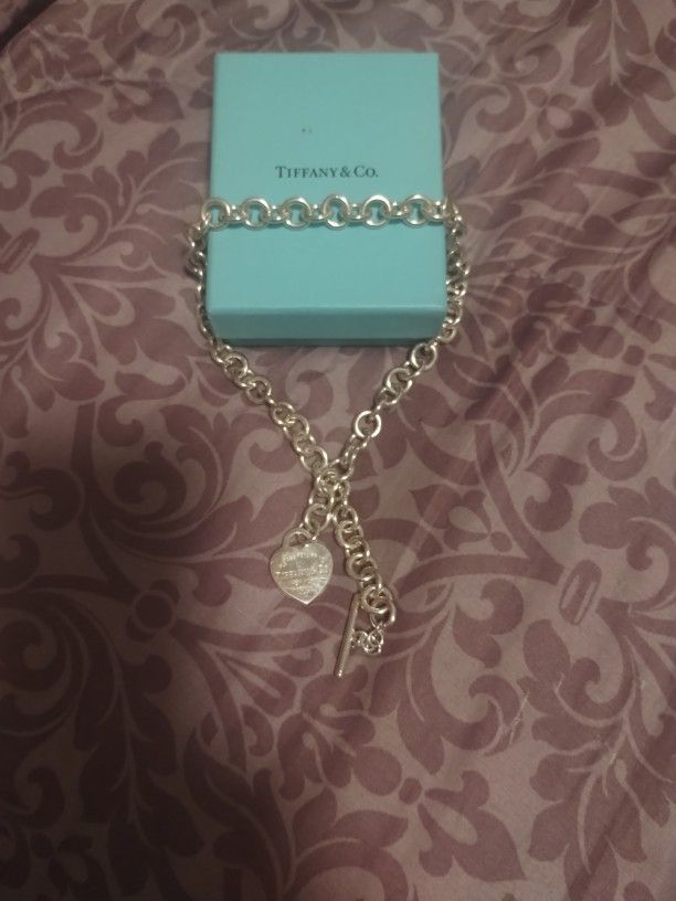 Tiffany And Company Silver Chocker Necklace