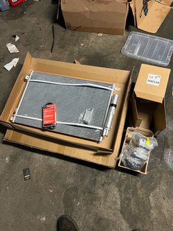 S550 Mustang ac compressor and condenser kit