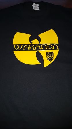 Custom Wakanda Wu-tang Black Panter shirts