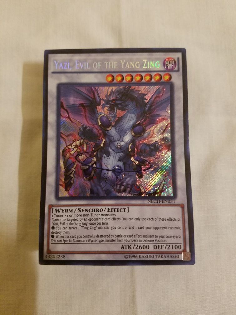 Yang Zing Wyrm Yugioh Card Deck (52 Cards)