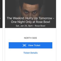 The Weekend Hurry Up Tomorrow 